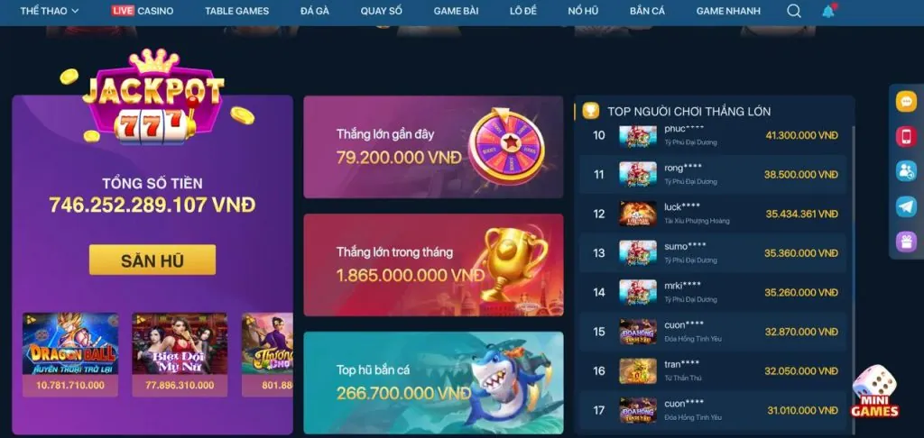 Các trò chơi đa dạng tại red88 win